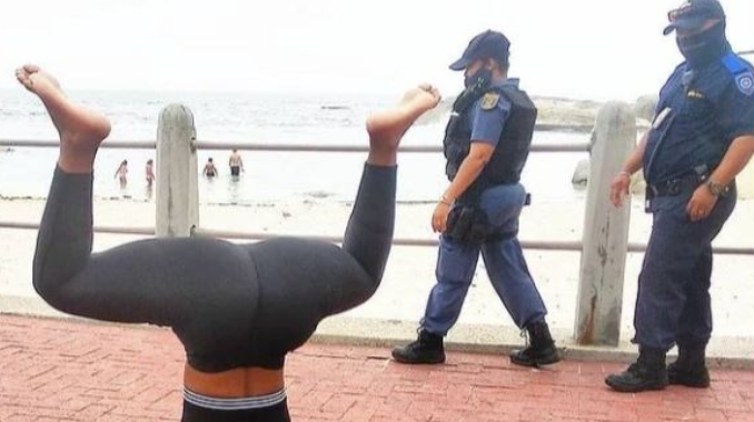 This lady’s Yoga Moves Have Left Mzansi Speechless– Pics