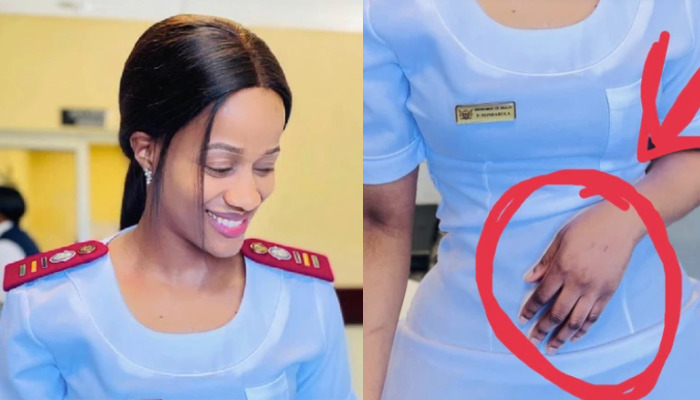 Check what people noticed about this beautiful nurse that left them changing their minds